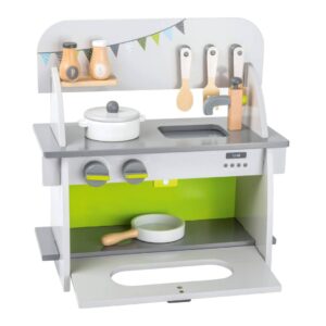 Houten duurzame kinderkeuken