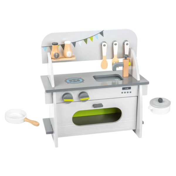Houten duurzame kinderkeuken