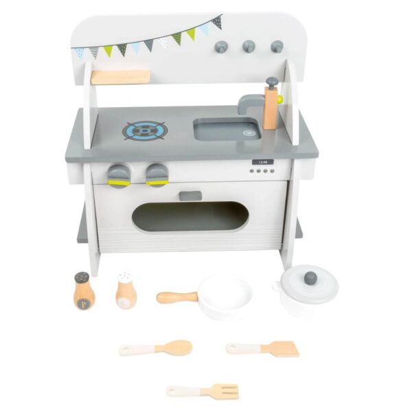 Houten duurzame kinderkeuken