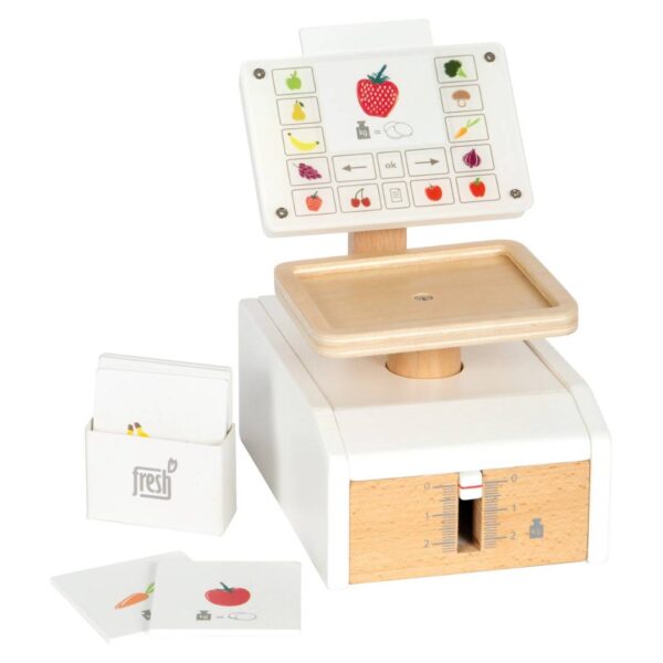 Houten Kinderweegschaal - Wit
