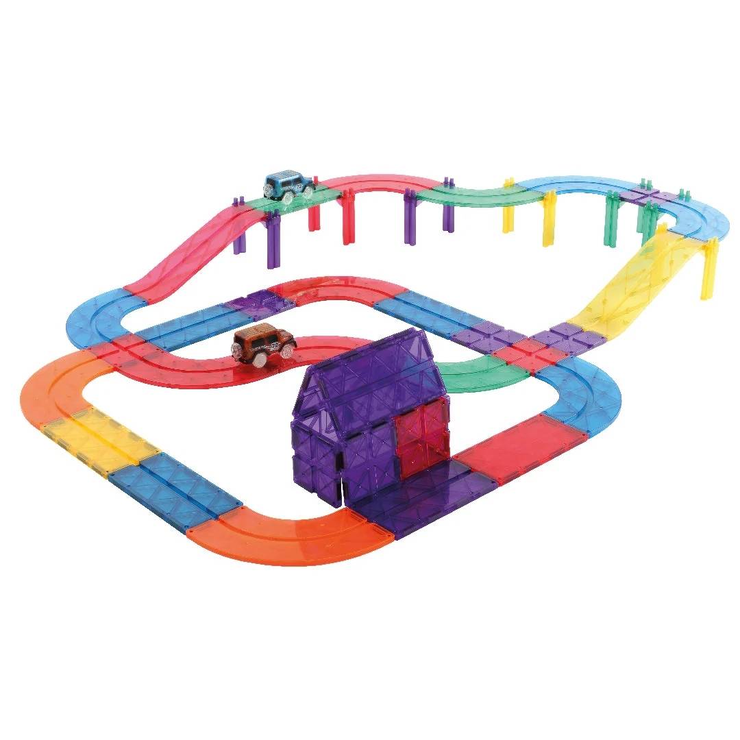 Magnetic Tiles - Race Track - Intense