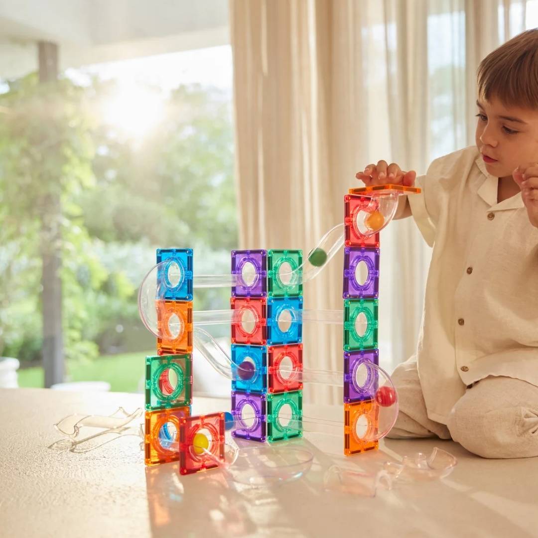 Magnetic Tiles - Ball Run Compact - Intense