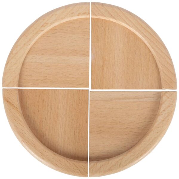Houten pizzaset
