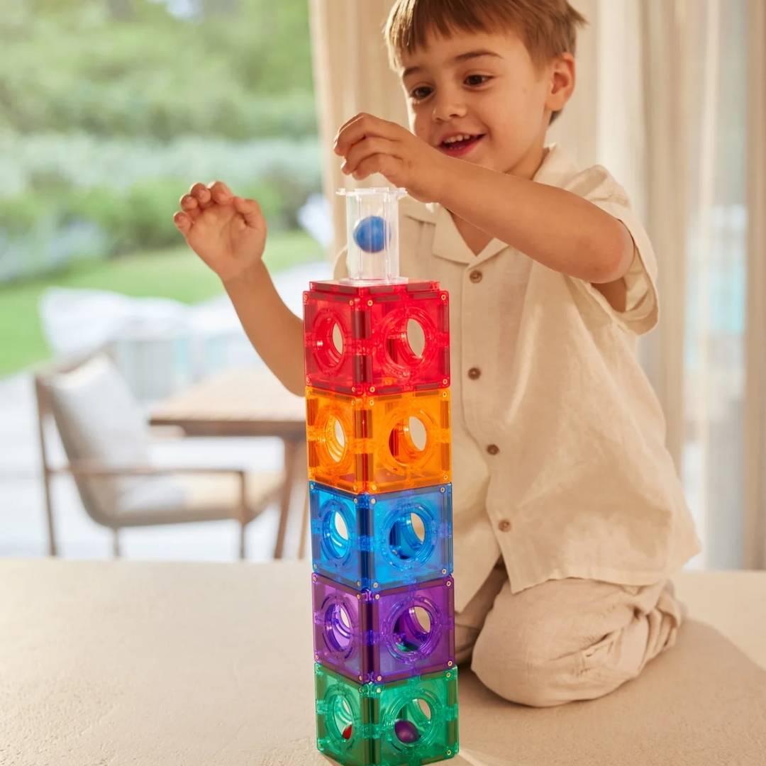 Magnetic Tiles - Ball Run Compact - Intense