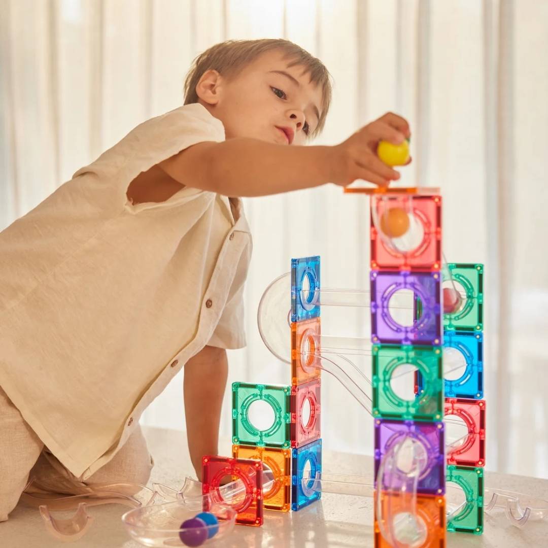 Magnetic Tiles - Ball Run Compact - Intense