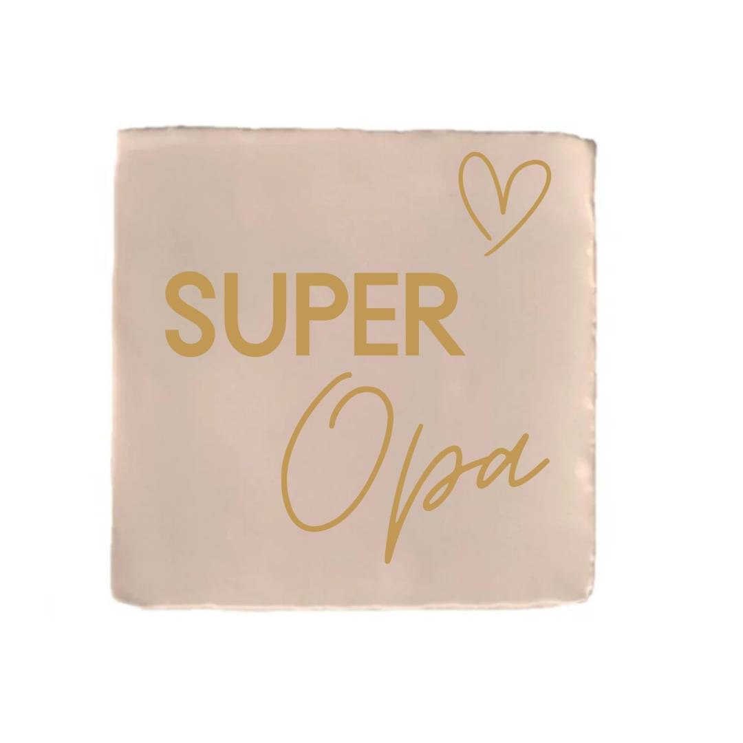 Tegeltje - Super Opa - diverse kleuren - Afbeelding 5