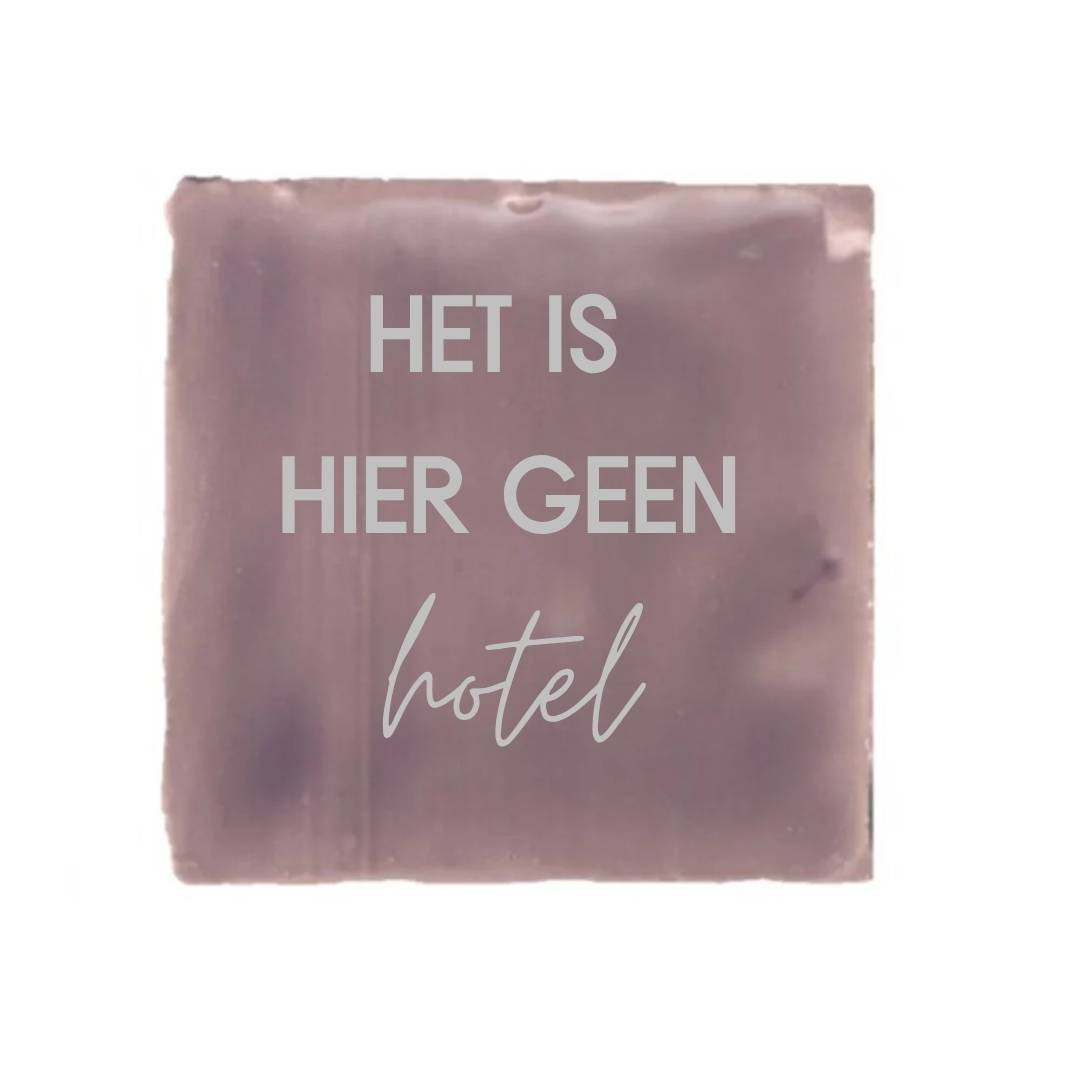 Tegeltje - Het is hier geen hotel - diverse kleuren - Afbeelding 12