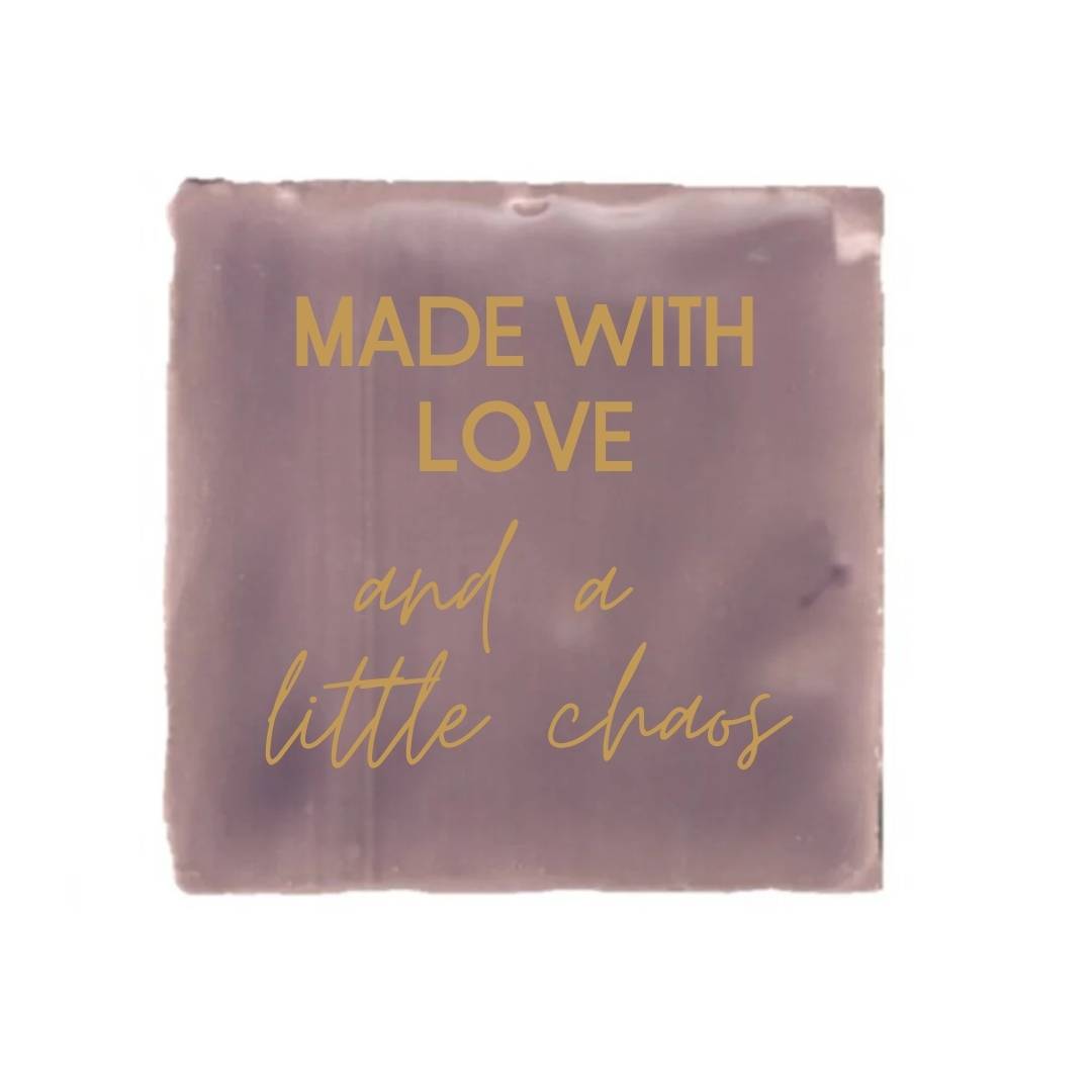 Tegeltje - Made with love - diverse kleuren - Afbeelding 5