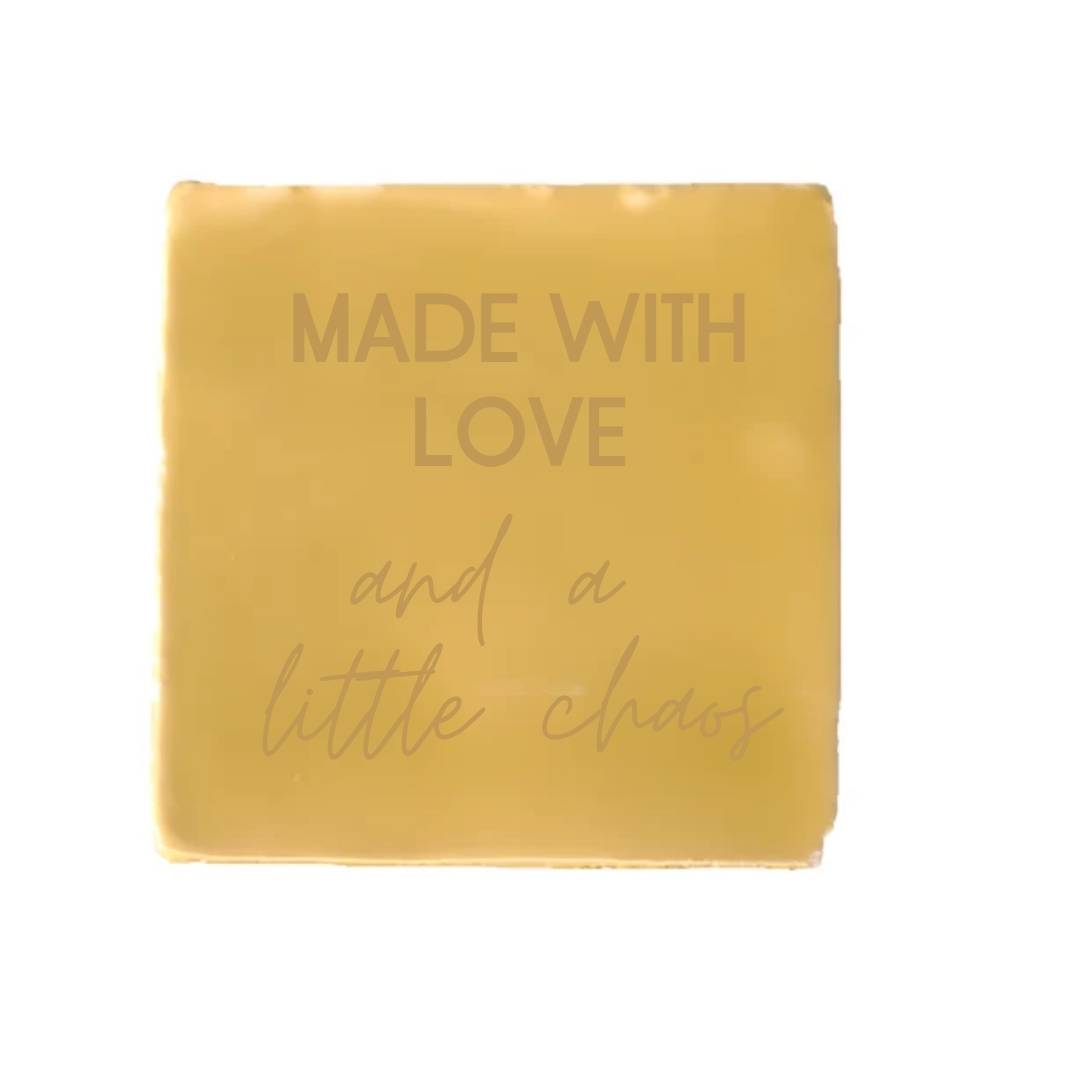 Tegeltje - Made with love - diverse kleuren - Afbeelding 7