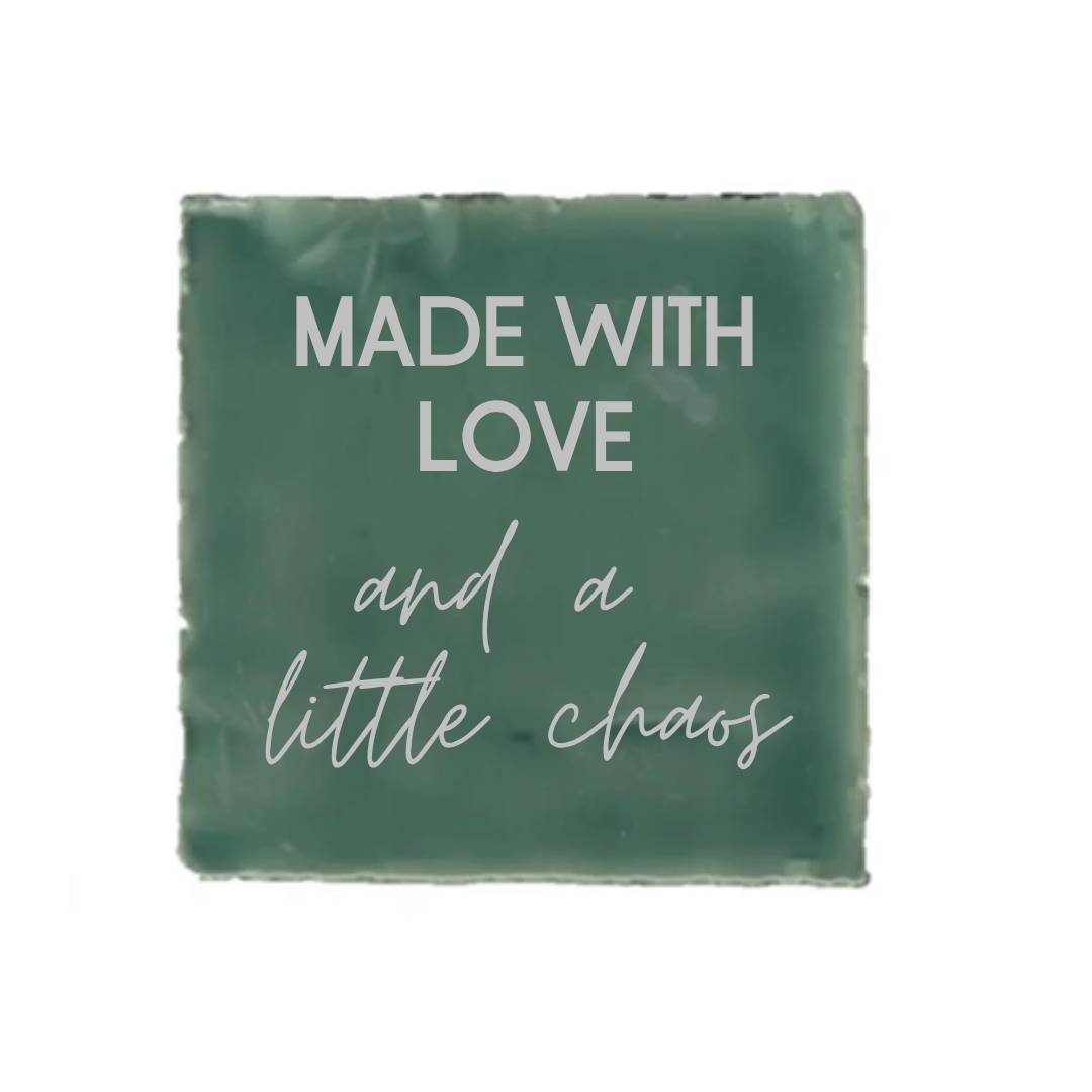 Tegeltje - Made with love - diverse kleuren - Afbeelding 10