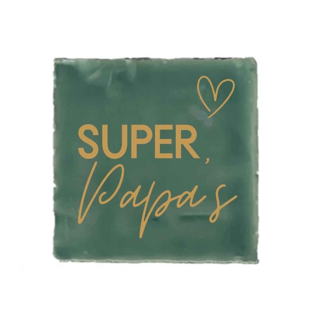 Tegeltje - Super Papa's - diverse kleuren - Afbeelding 2