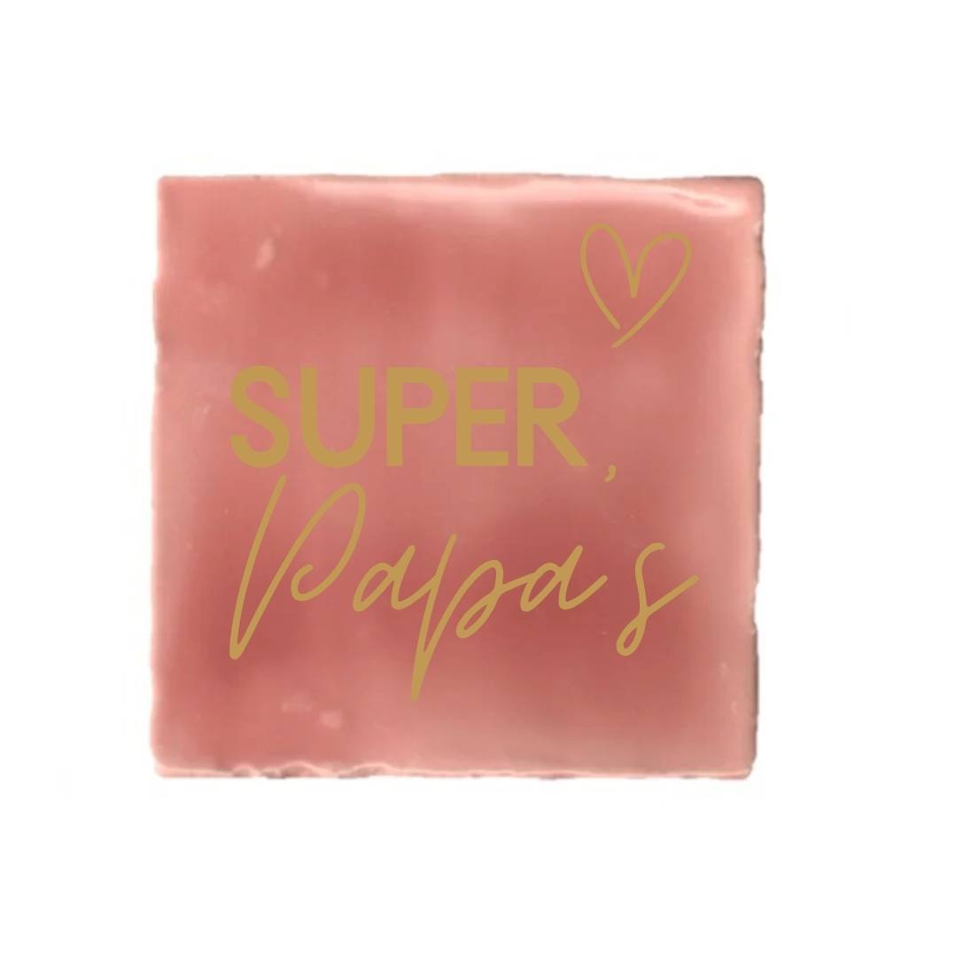 Tegeltje - Super Papa's - diverse kleuren - Afbeelding 8