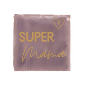 Tegeltje - Super Mama - diverse kleuren