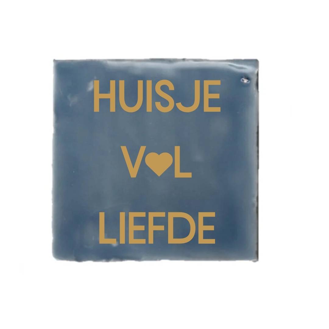 Tegeltje- Huisje vol liefde-diverse kleuren - Afbeelding 3
