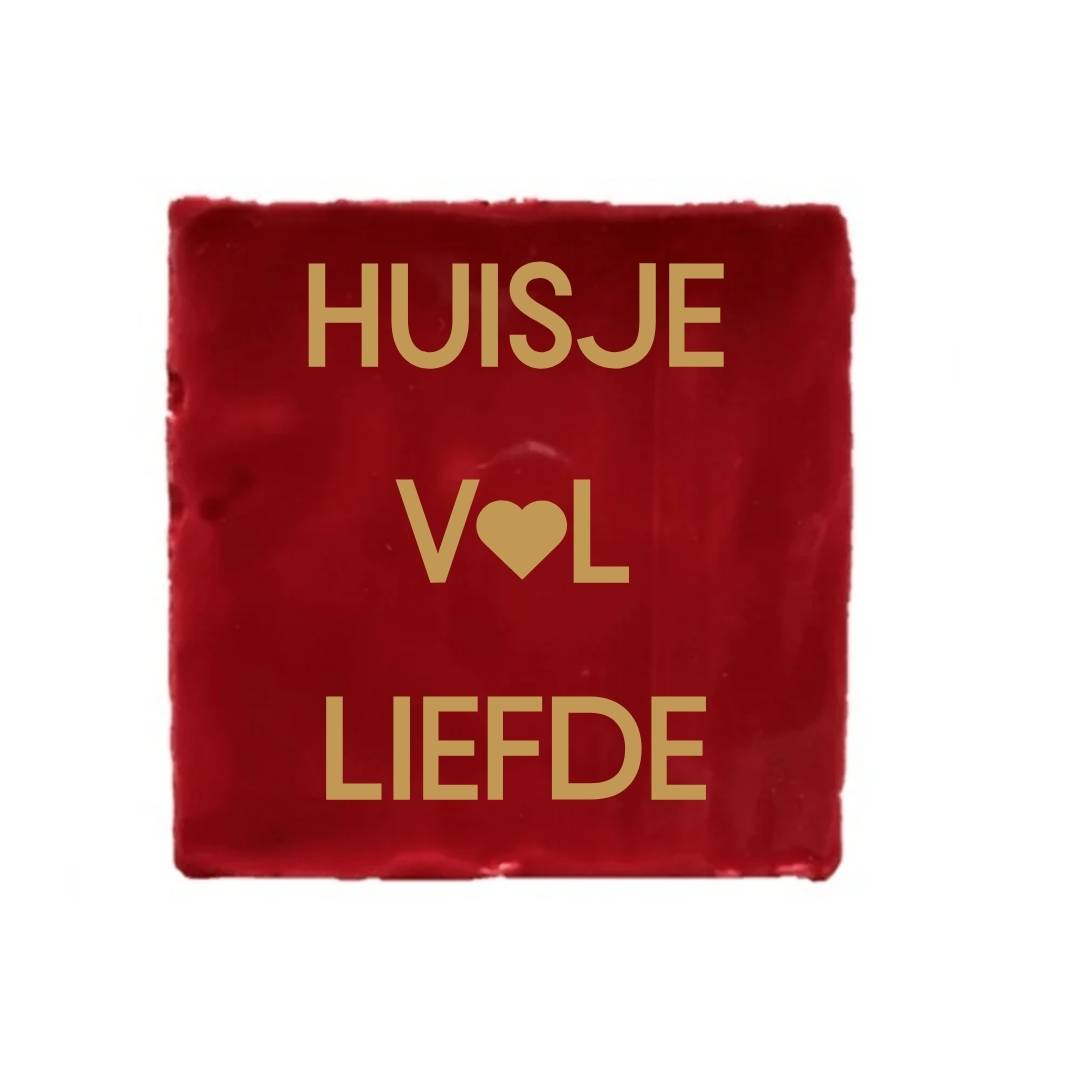 Tegeltje- Huisje vol liefde-diverse kleuren - Afbeelding 6