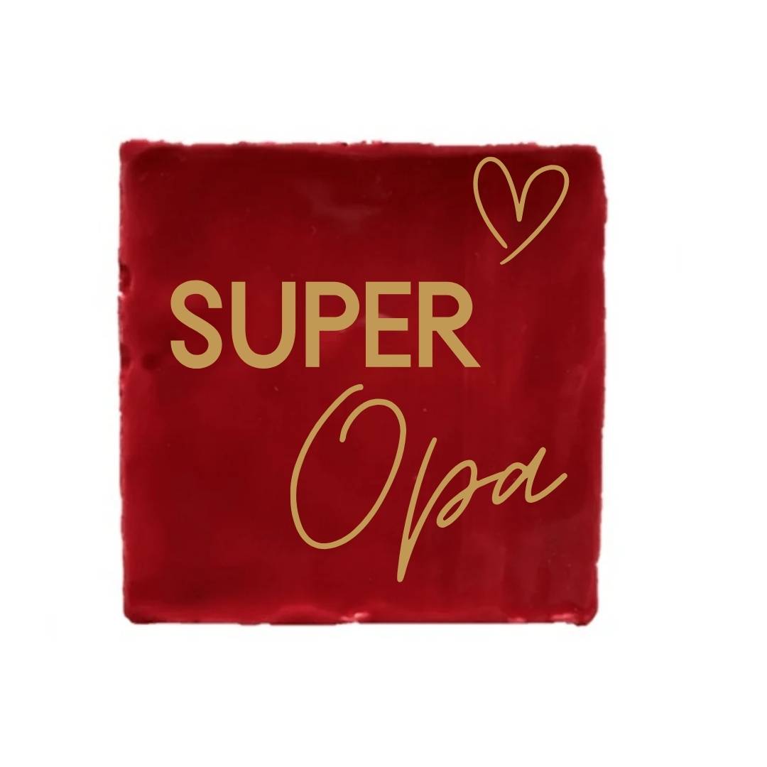 Tegeltje - Super Opa - diverse kleuren - Afbeelding 8