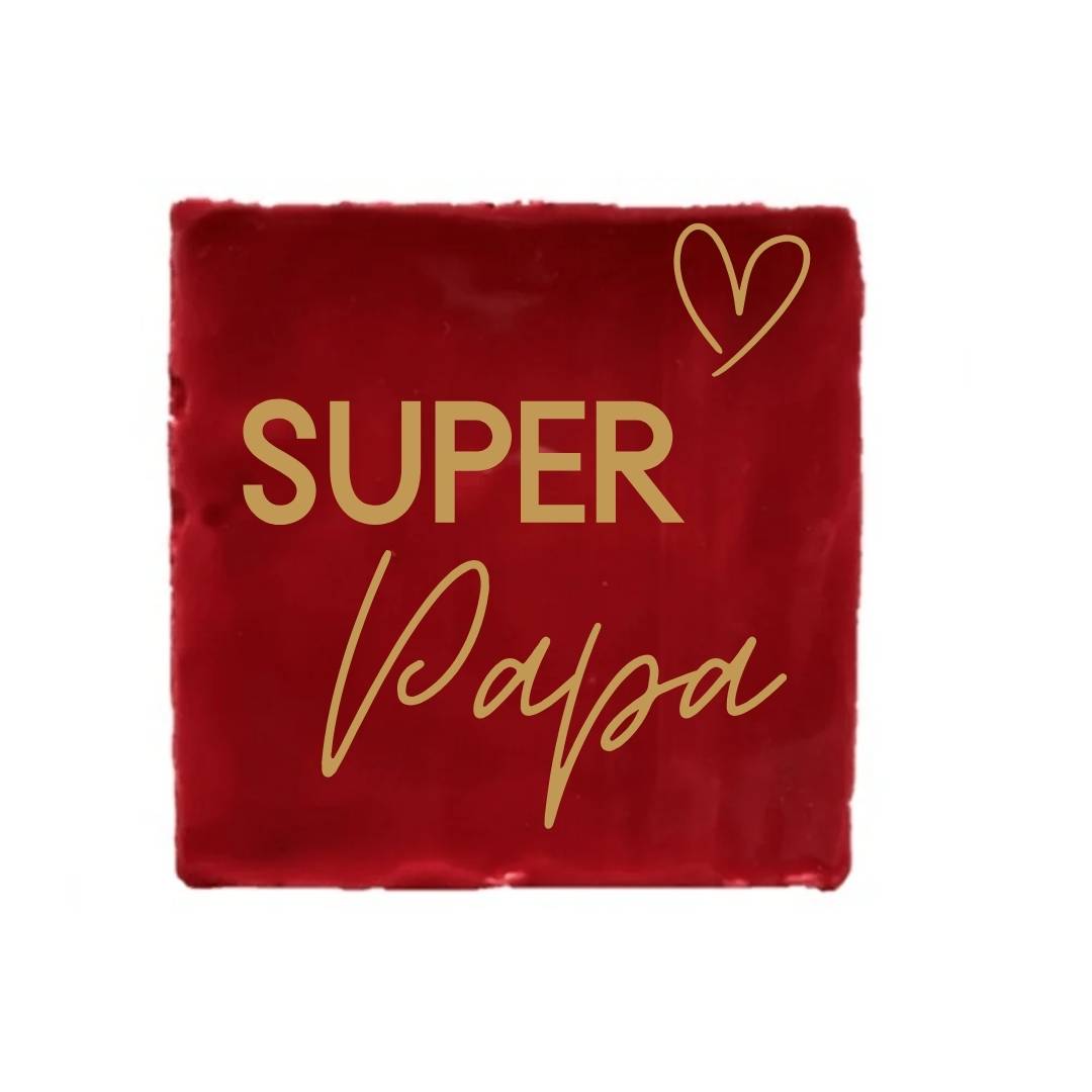 Tegeltje - Super Papa - diverse kleuren - Afbeelding 6