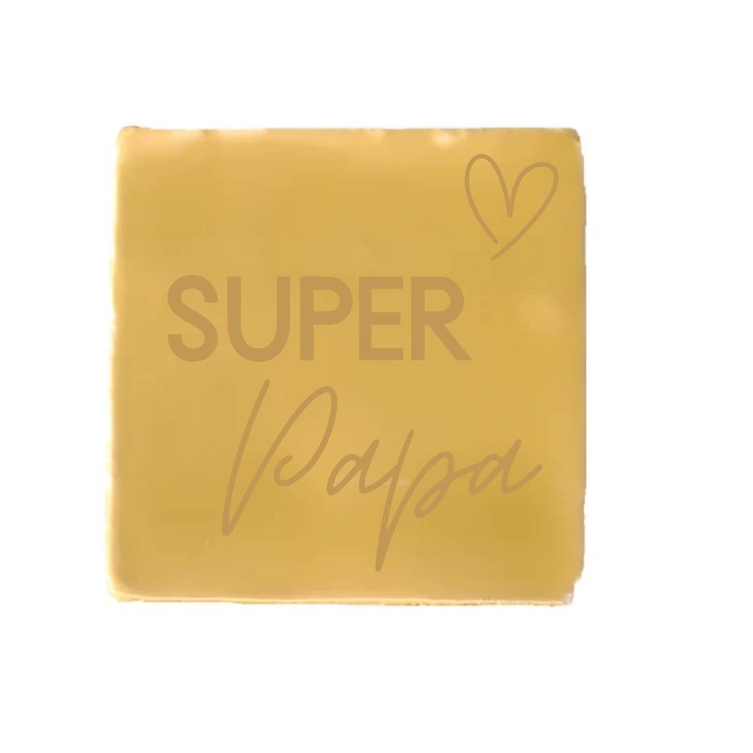 Tegeltje - Super Papa - diverse kleuren - Afbeelding 7