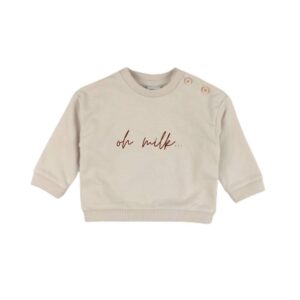 Sweater oh milk beige - Mama en ik outfit