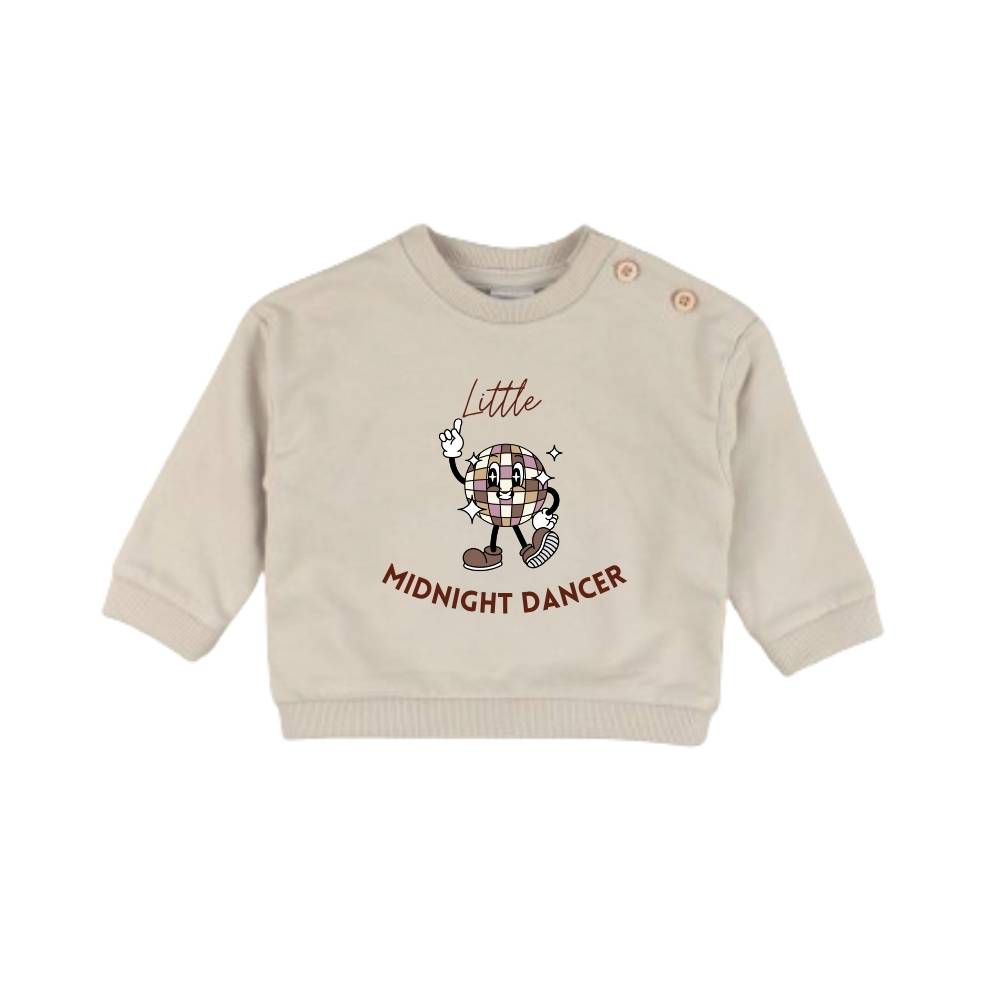 Sweater midnight dancer beige - Mama en ik outfit