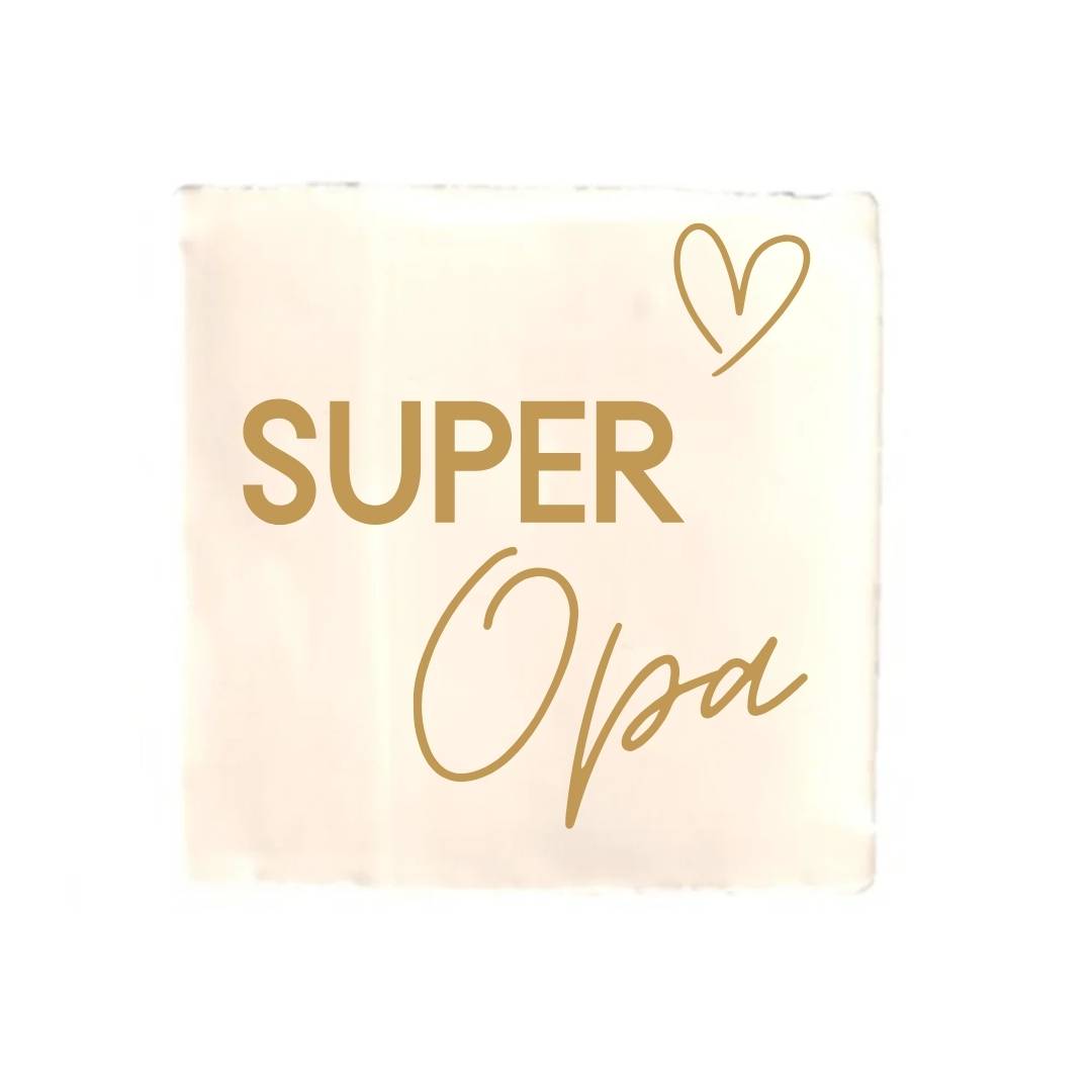 Tegeltje - Super Opa - diverse kleuren - Afbeelding 10