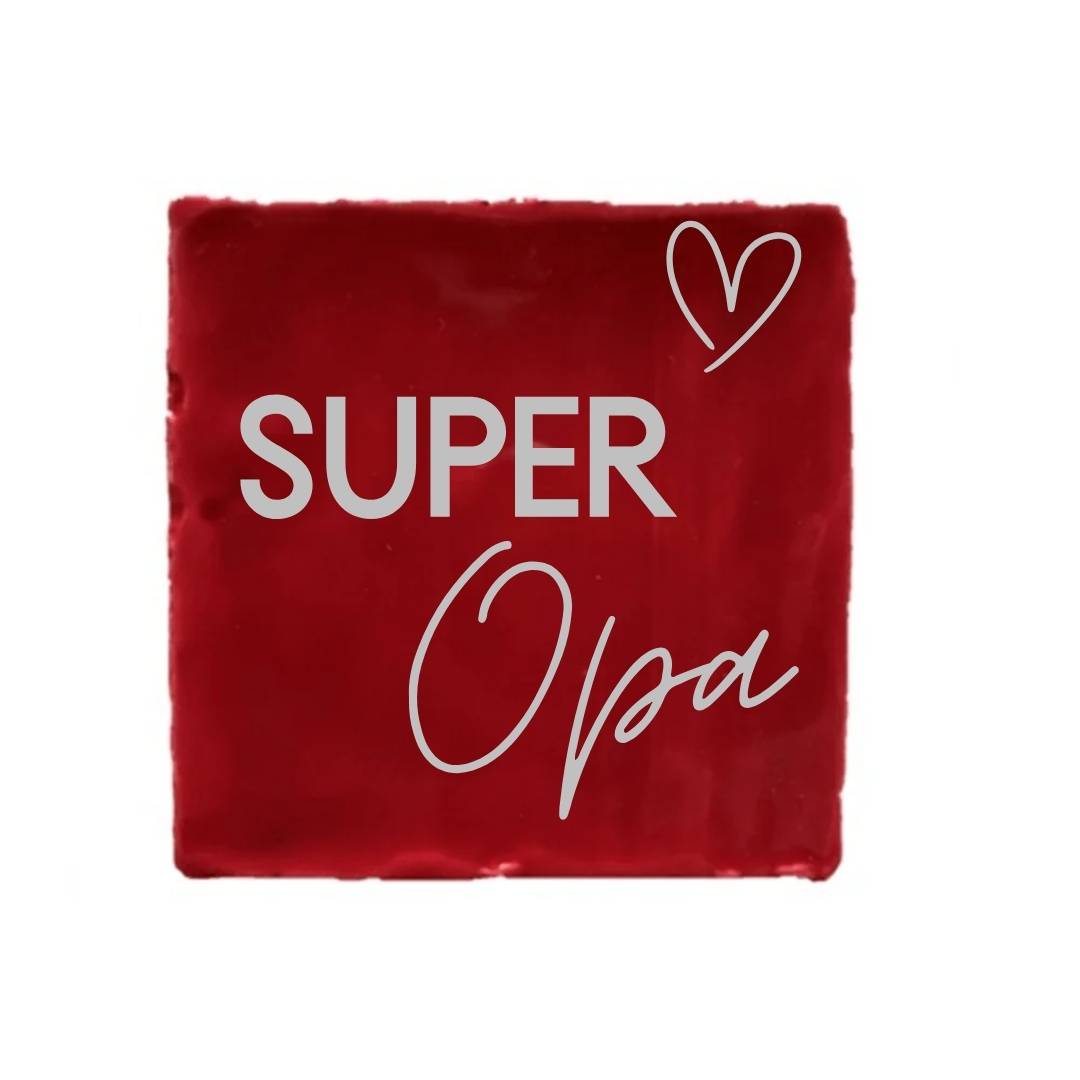 Tegeltje - Super Opa - diverse kleuren - Afbeelding 14