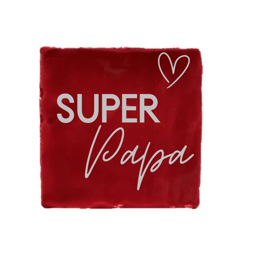 Tegeltje - Super Papa - diverse kleuren - Afbeelding 12