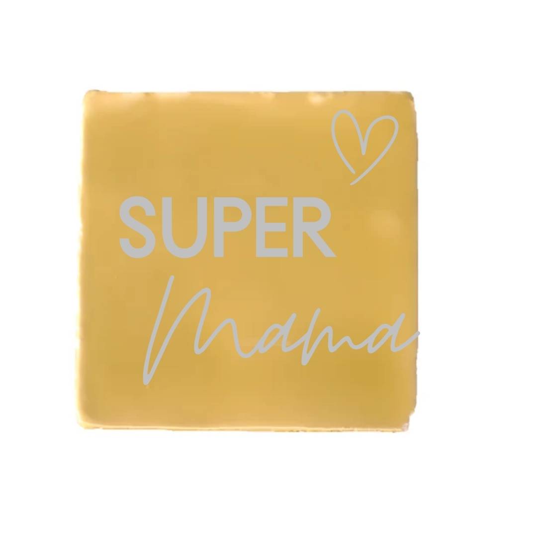 Tegeltje - Super Mama - diverse kleuren - Afbeelding 15