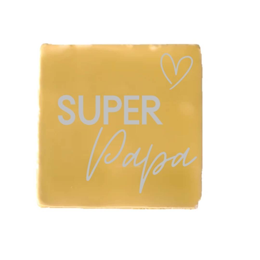Tegeltje - Super Papa - diverse kleuren - Afbeelding 13