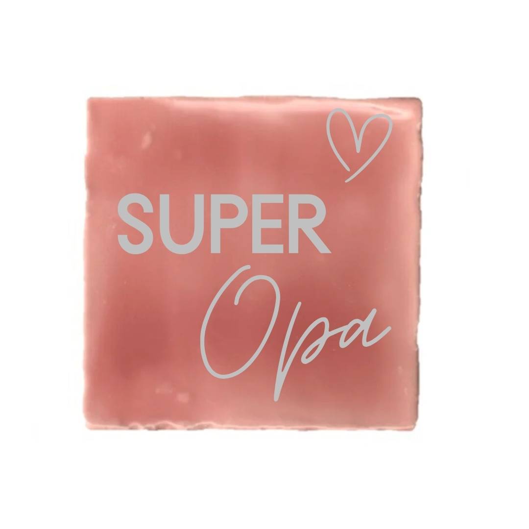 Tegeltje - Super Opa - diverse kleuren - Afbeelding 16