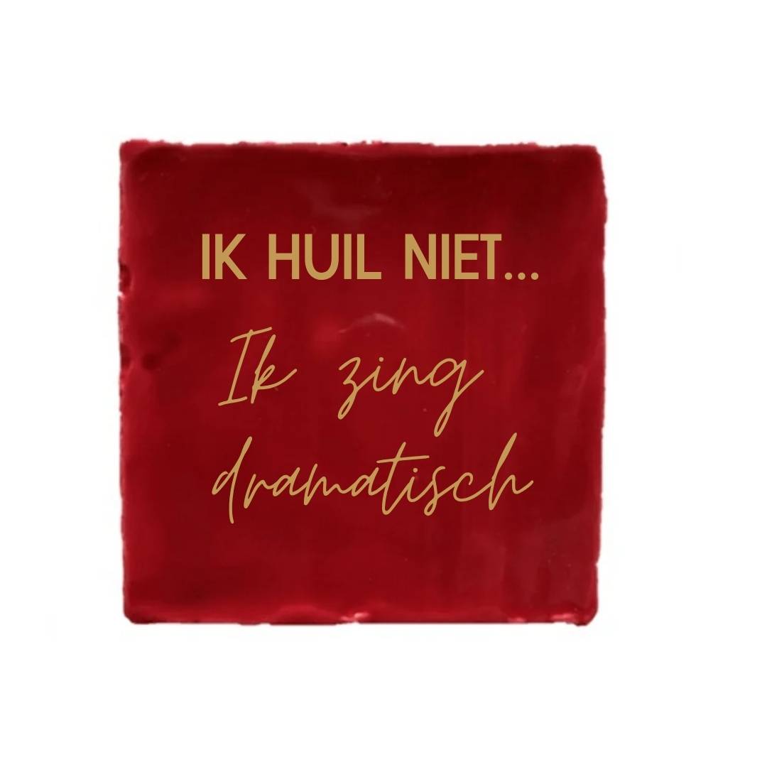 Tegeltje - Ik huil niet - diverse kleuren - Afbeelding 6