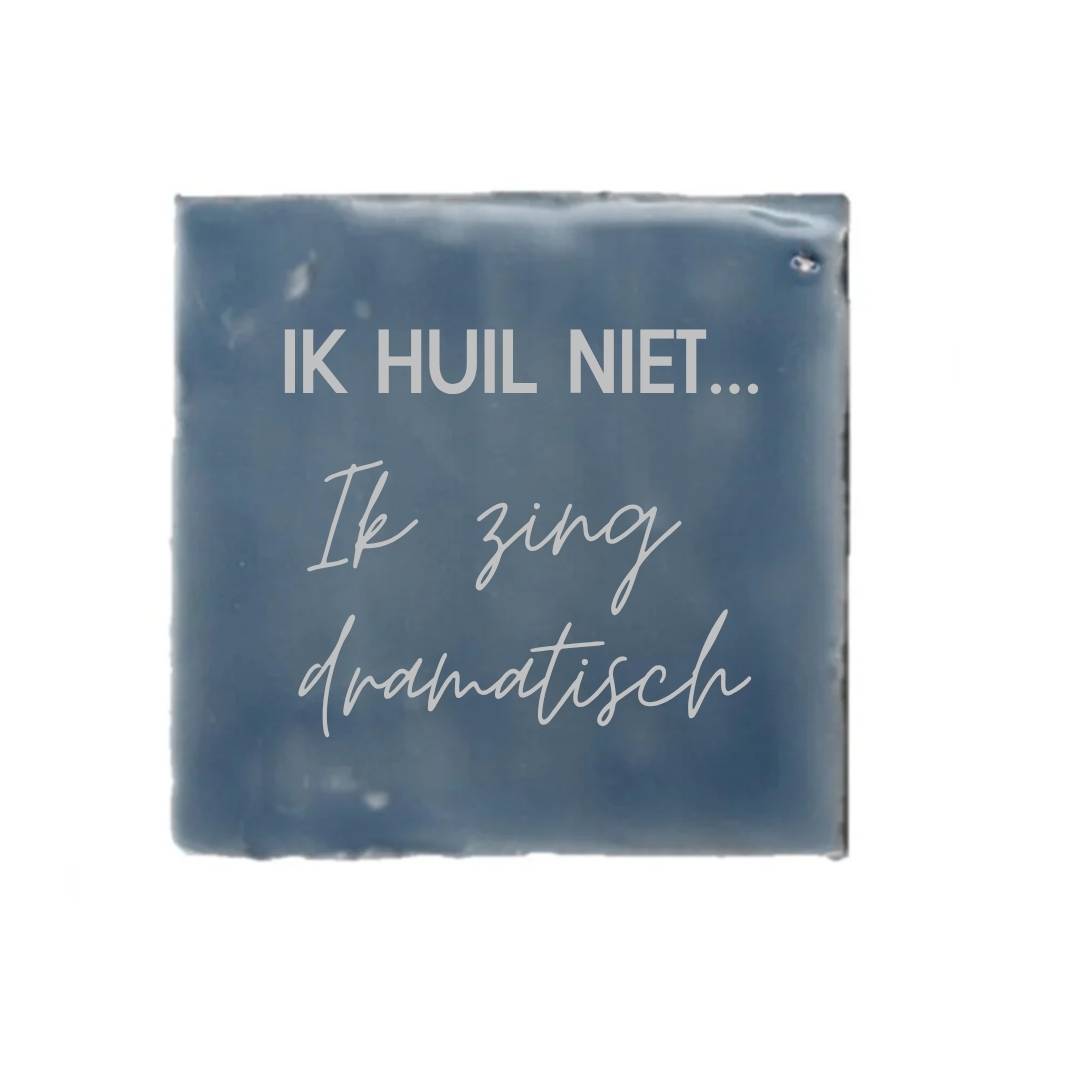 Tegeltje - Ik huil niet - diverse kleuren - Afbeelding 11