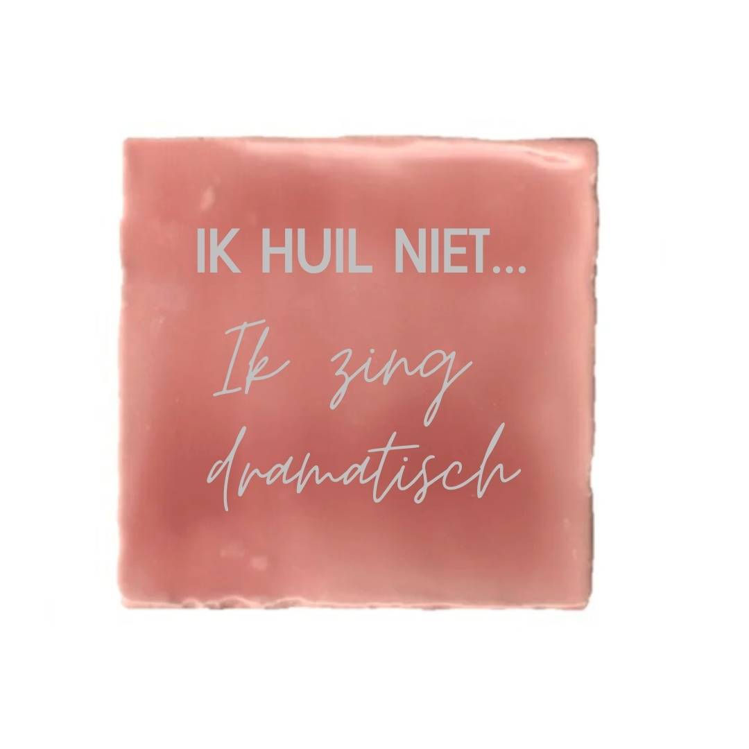 Tegeltje - Ik huil niet - diverse kleuren - Afbeelding 14