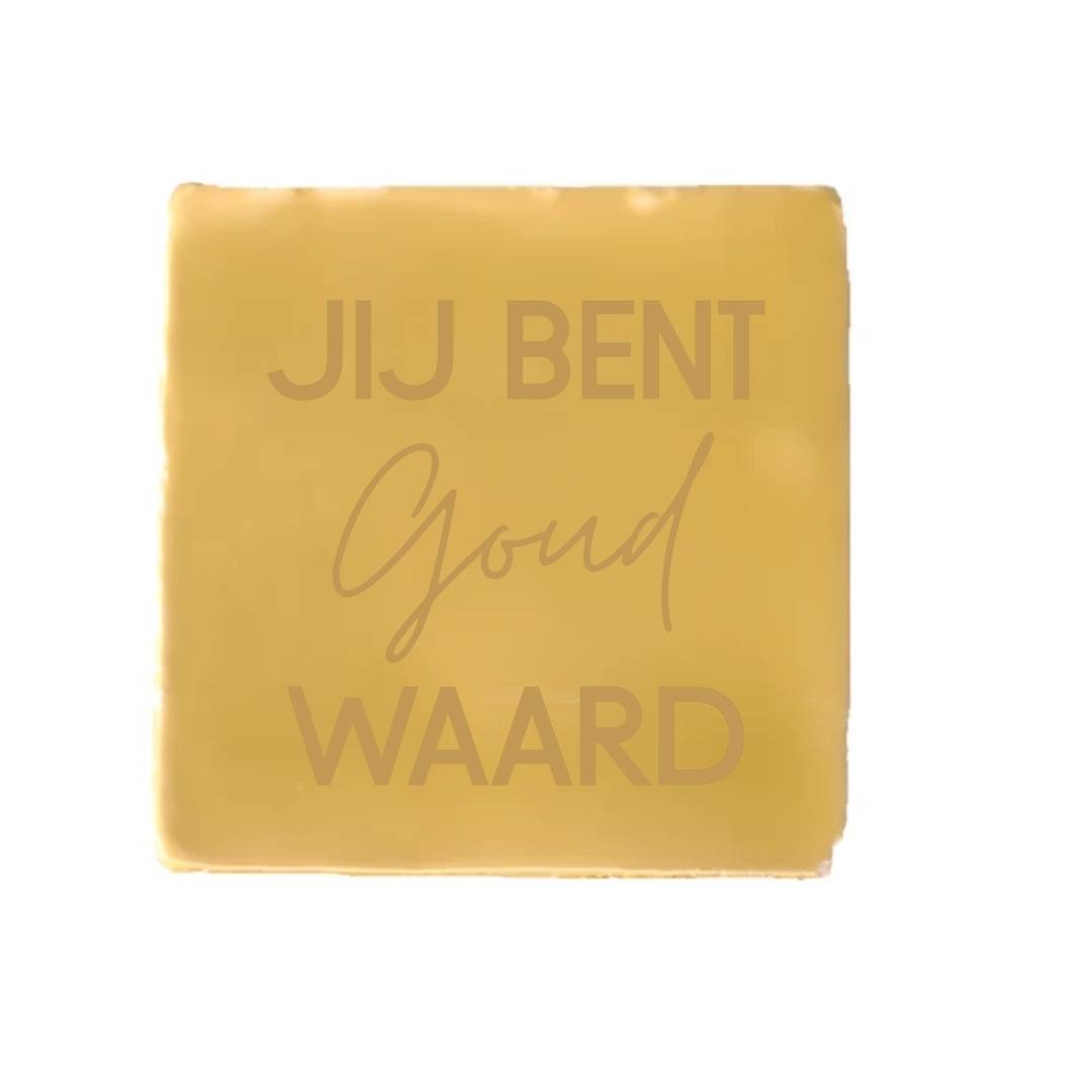 Tegeltje-Jij bent goud waard-diverse kleuren - Afbeelding 6