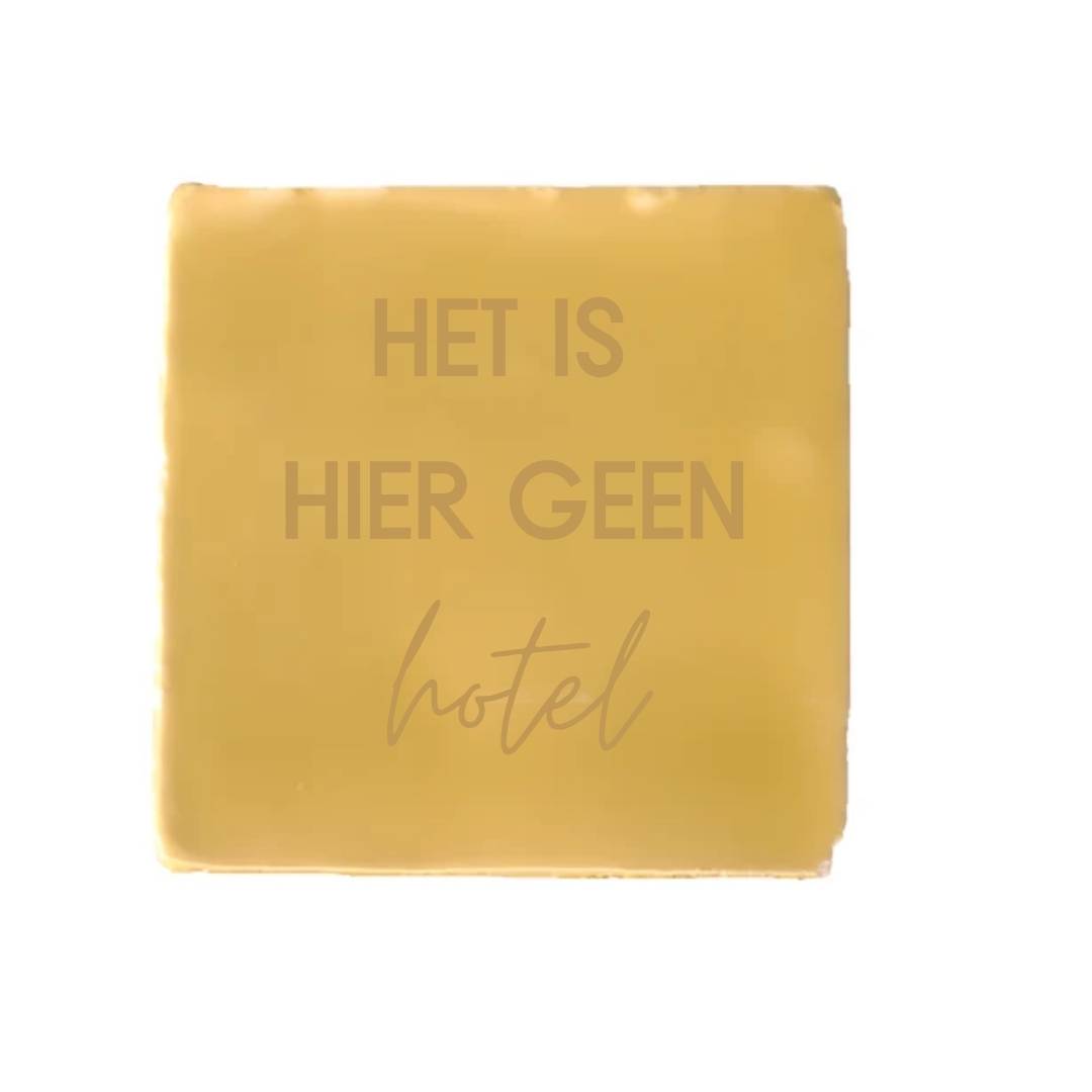 Tegeltje - Het is hier geen hotel - diverse kleuren - Afbeelding 6