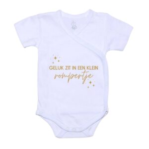 Romper - Geluk zit in een klein rompertje