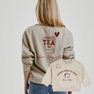 Set -Tea first- Mama en ik outfit