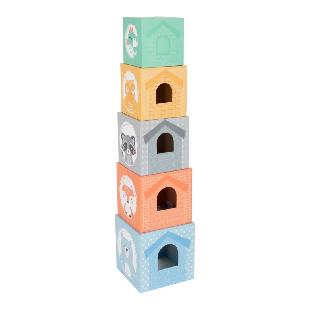 stapeltoren pastel dieren