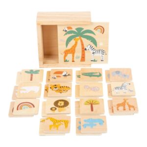 Houten memospel safari