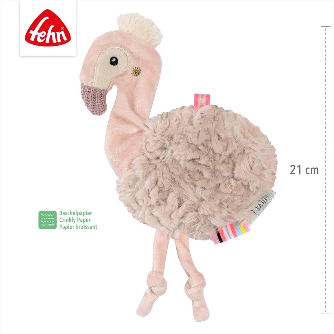 Knisperdoekje flamingo