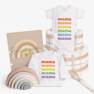 Luiertaart - Mama regenboog - Regenbooggezinnen - Twee mama's