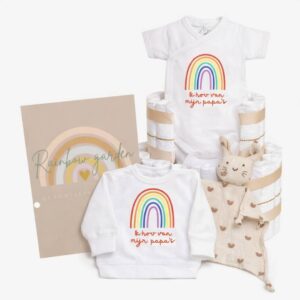 Luiertaart - Papa regenboog - Regenbooggezinnen - Twee papa's