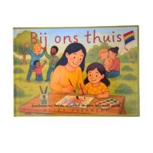 Prentenboek Bij Ons Thuis - diverse gezinssamenstellingen - Dutch Dreamers