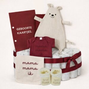 Luiertaart - Mama Mama ik - Bordeaux