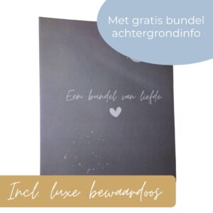 Bewaarmap - Fertiliteitstraject - Zwangerschap - Eerste jaar